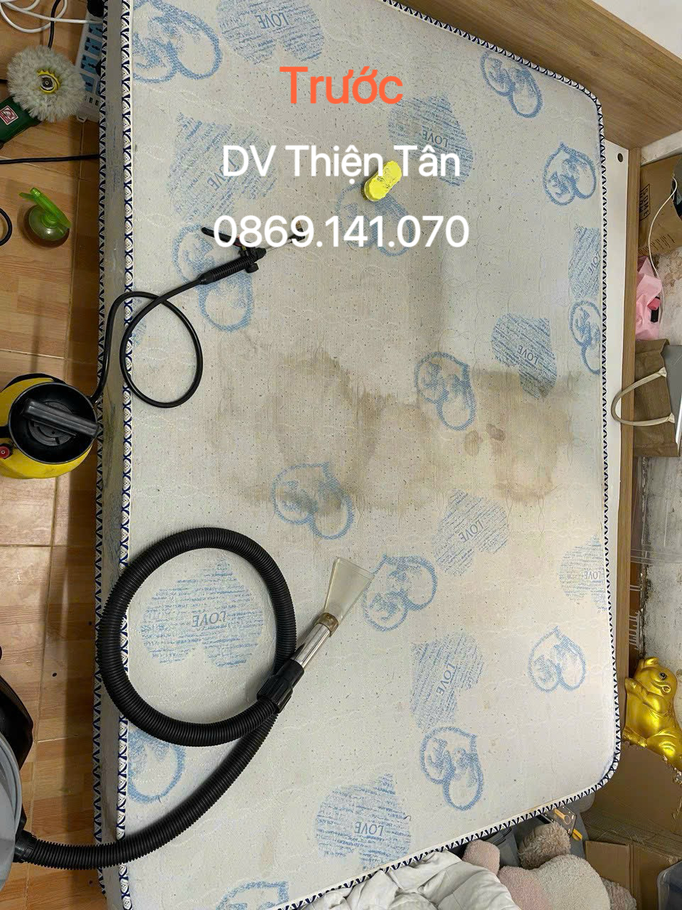 Giặt Nệm Cao Su Nhân Tạo, Foam, Lò Xo, Bông Ép