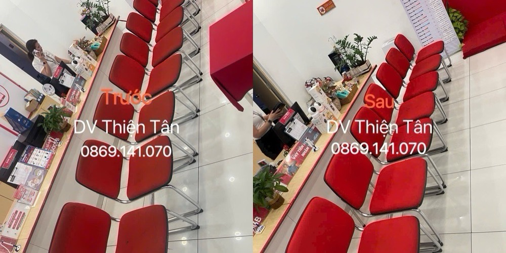 Cách vệ sinh ghế văn phòng