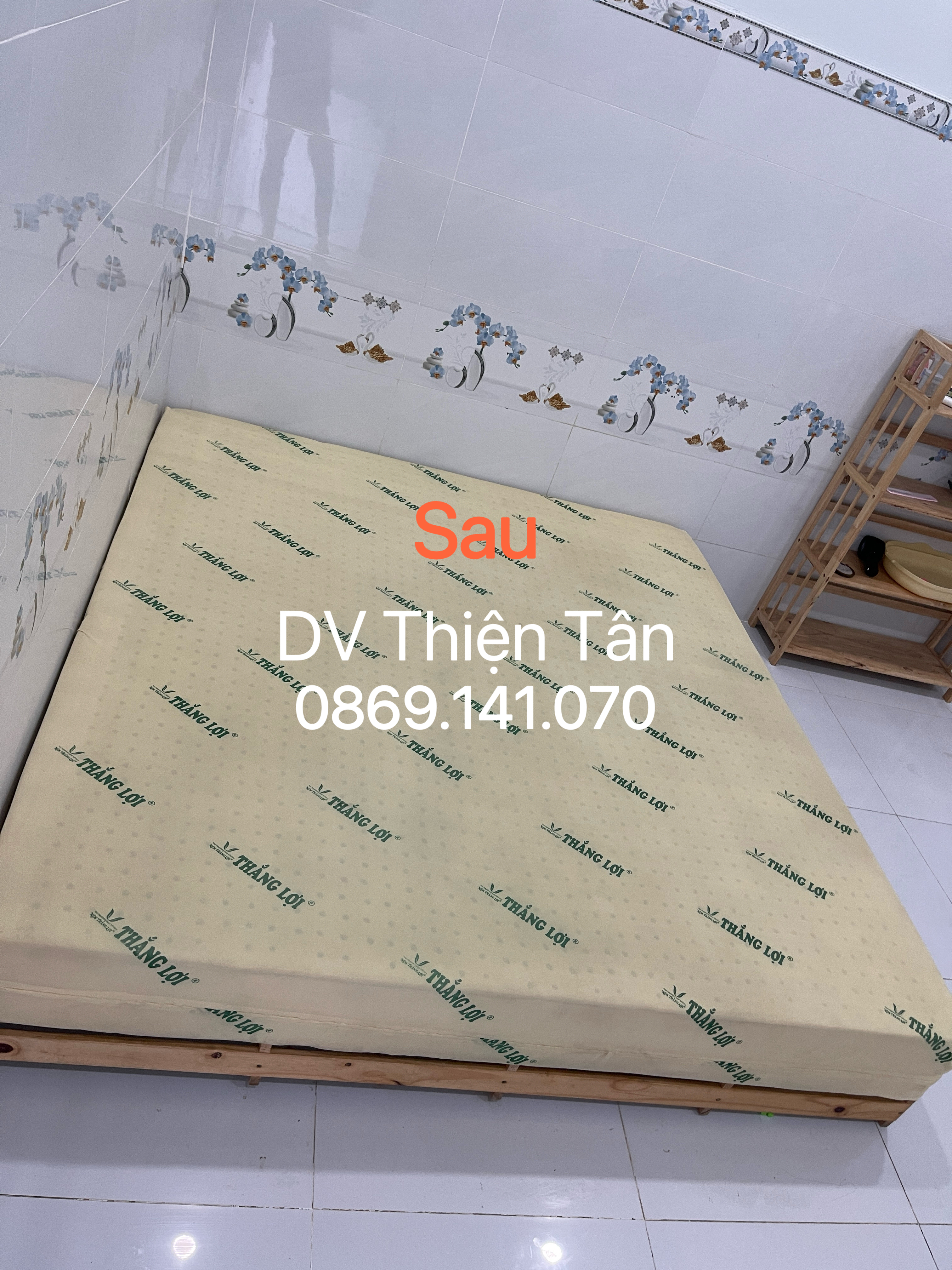 Giặt Nệm Cao Su Nhân Tạo, Foam, Lò Xo, Bông Ép