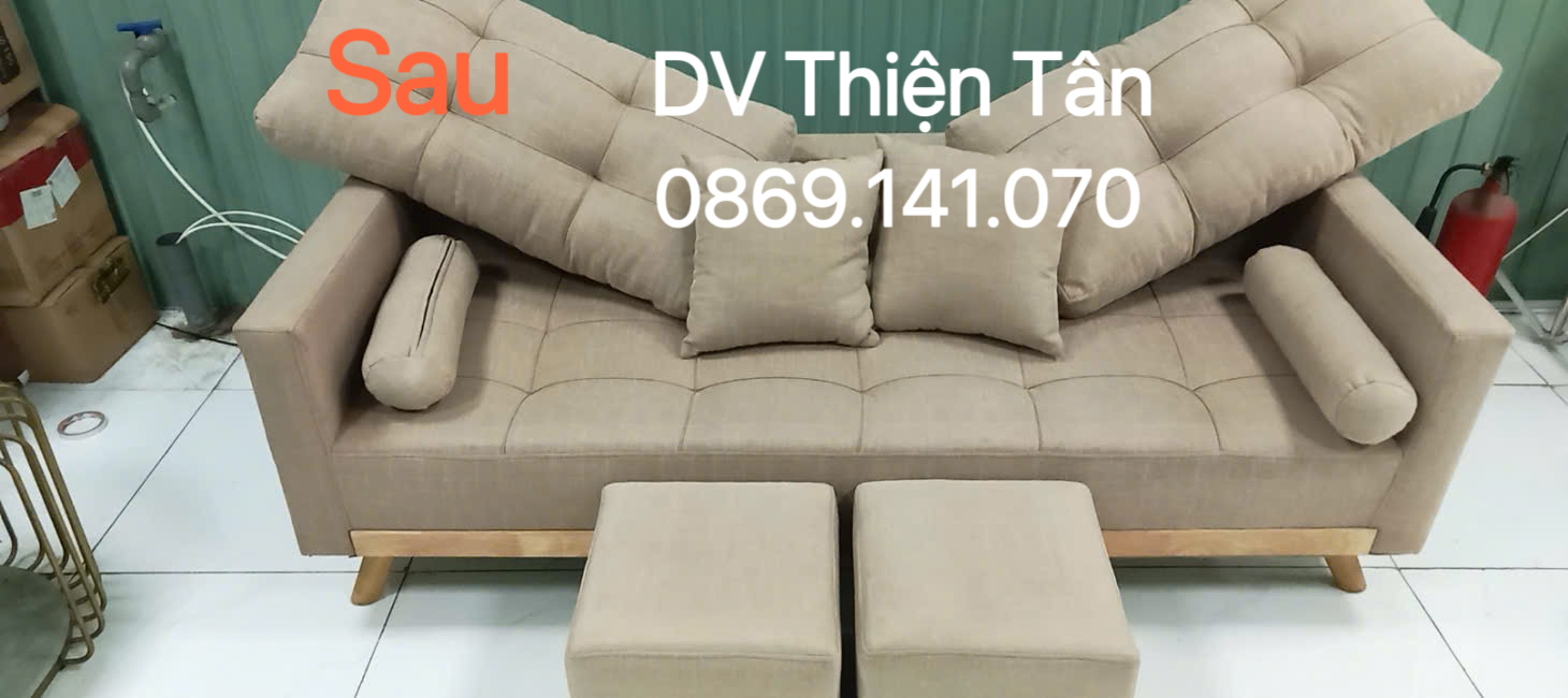 Quy trình giặt sofa
